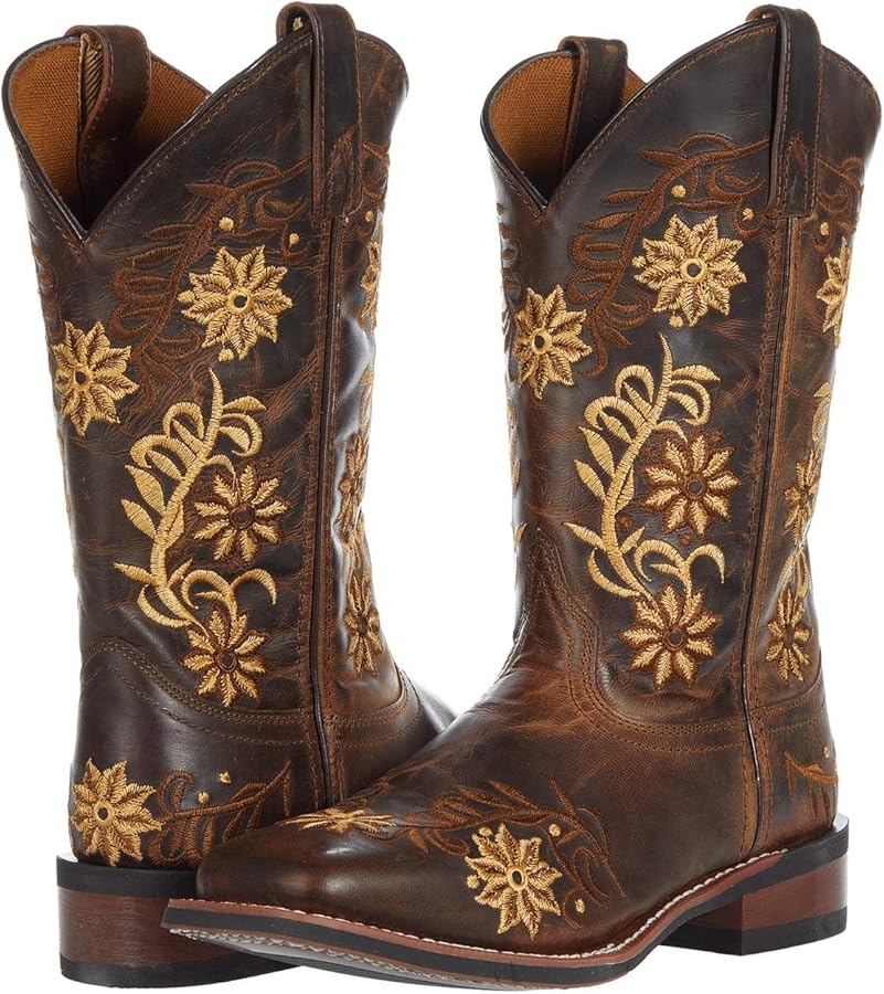 Amazon.com | Laredo Secret Garden Brown 6 B (M) | Mid-Calf